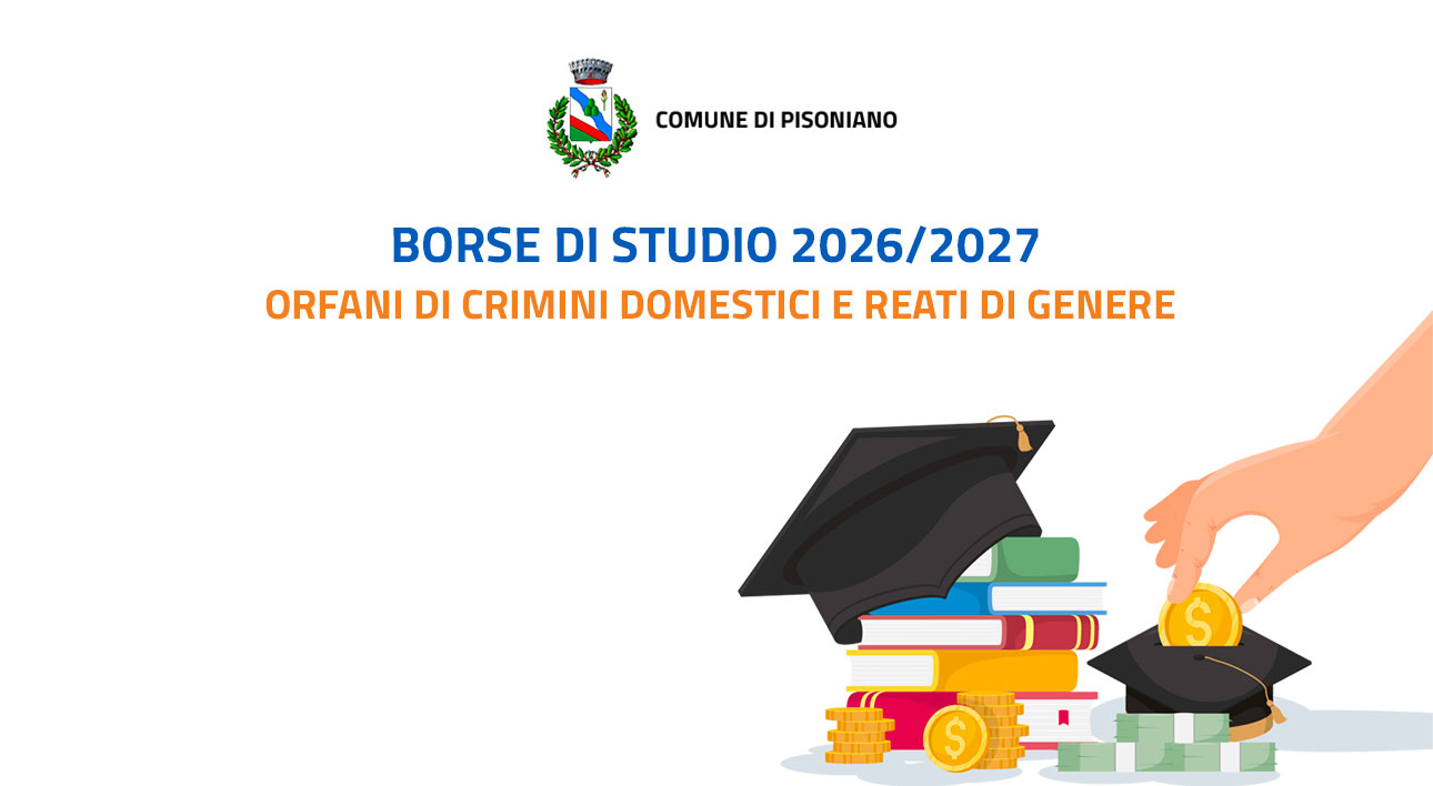 Cover borse di studio Pisoniano